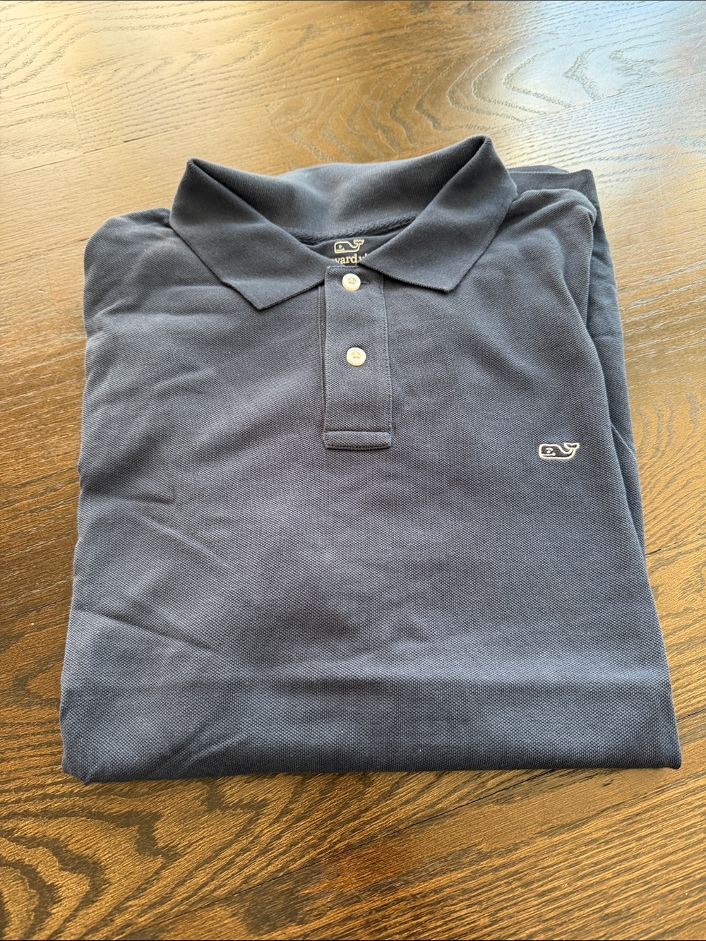 Vineyard Vines Men's Navy Short-Sleeve Polo